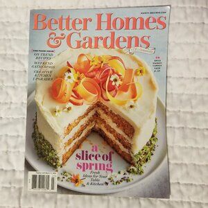 Better Homes & Gardens, March 2022 issue, 100th anniversary
